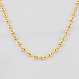 Cadena GC 5.9g / 22 in / 3.3mm Oro Amarillo 18K