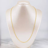 Cadena GC 6.1g / 22 in / 3.3mm Oro Amarillo 18K