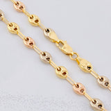 Cadena GC 7.9g / 24 in / 4.1mm Tres Oros 18K