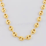 Cadena GC Diamantada 14.9g / 24 in / 6.4mm Oro Amarillo 18K