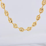 Cadena GC Diamantada 14.9g / 24 in / 6.4mm Oro Amarillo 18K