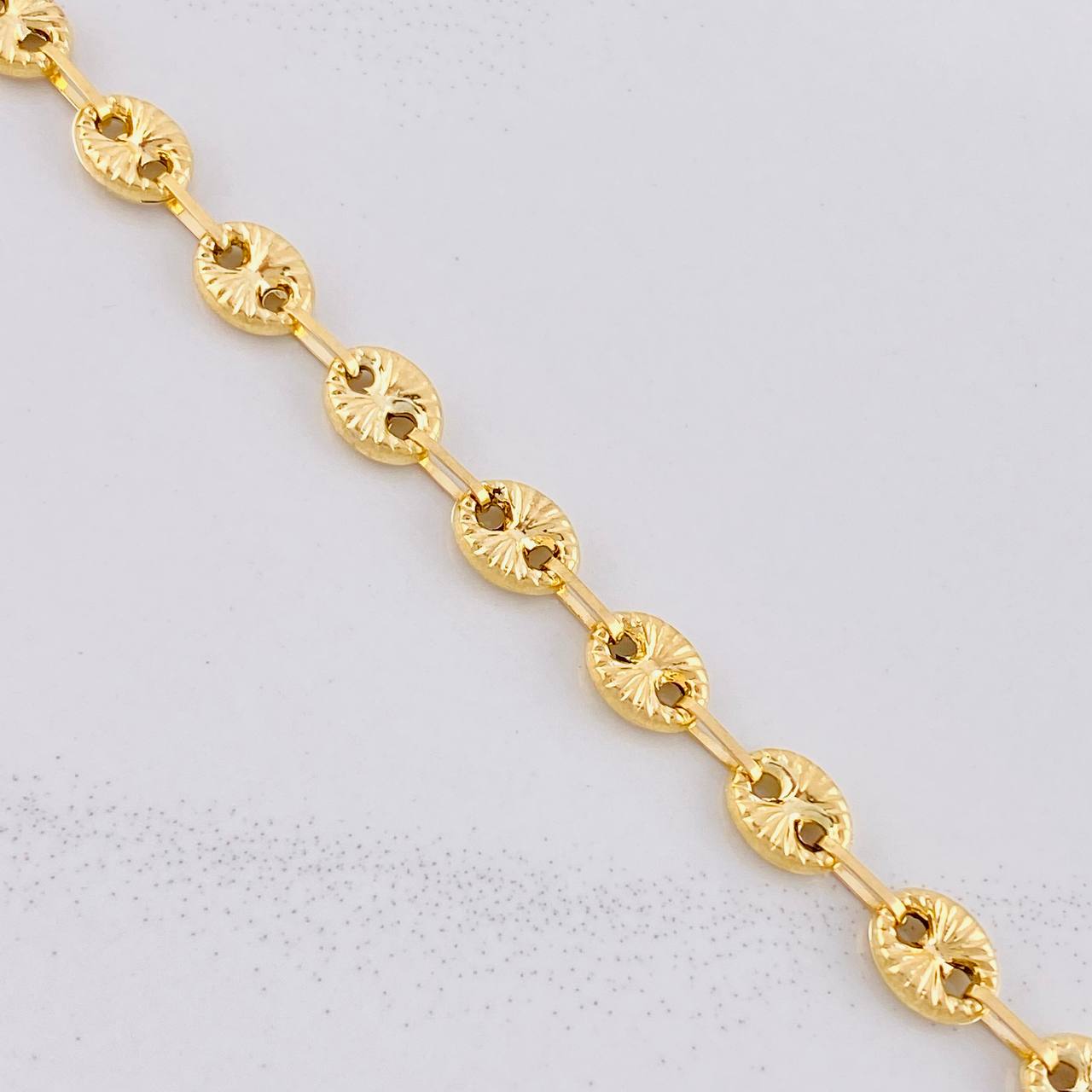 Cadena GC Diamantada 14.9g / 24 in / 6.4mm Oro Amarillo 18K