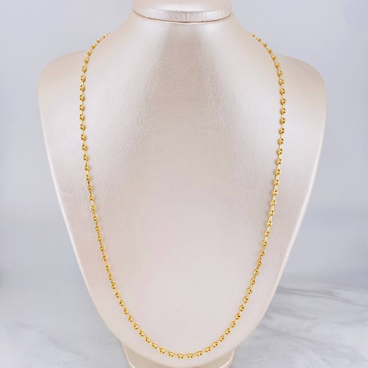 Cadena GC 6.55g / 24 in / 3.3mm Oro Amarillo 18K