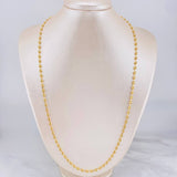 Cadena GC 5.9g / 22 in / 3.3mm Oro Amarillo 18K