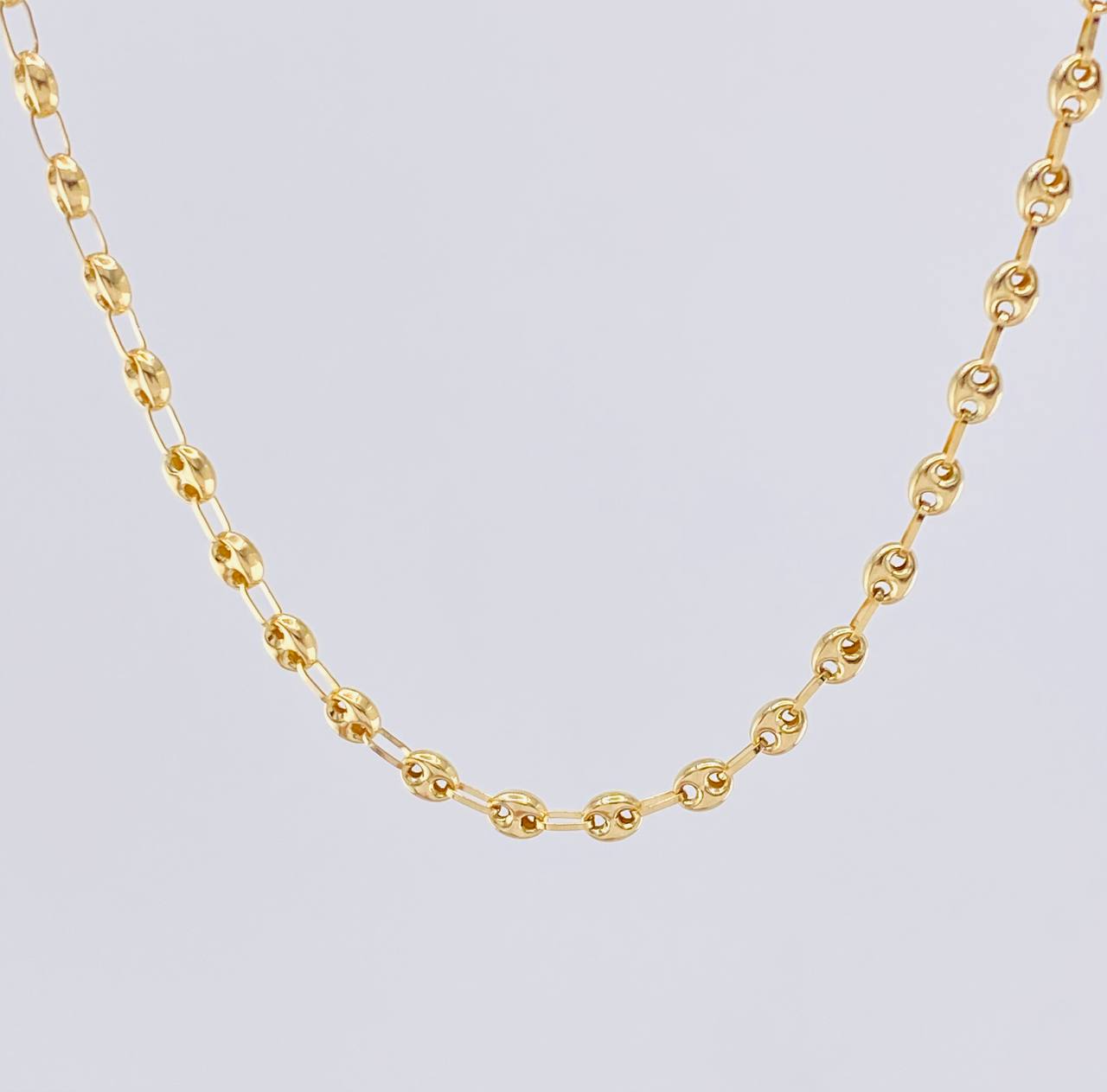 Cadena GC 8.15g / 24 in / 4.1mm Oro Amarillo 18K
