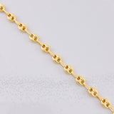 Cadena GC 8.15g / 24 in / 4.1mm Oro Amarillo 18K