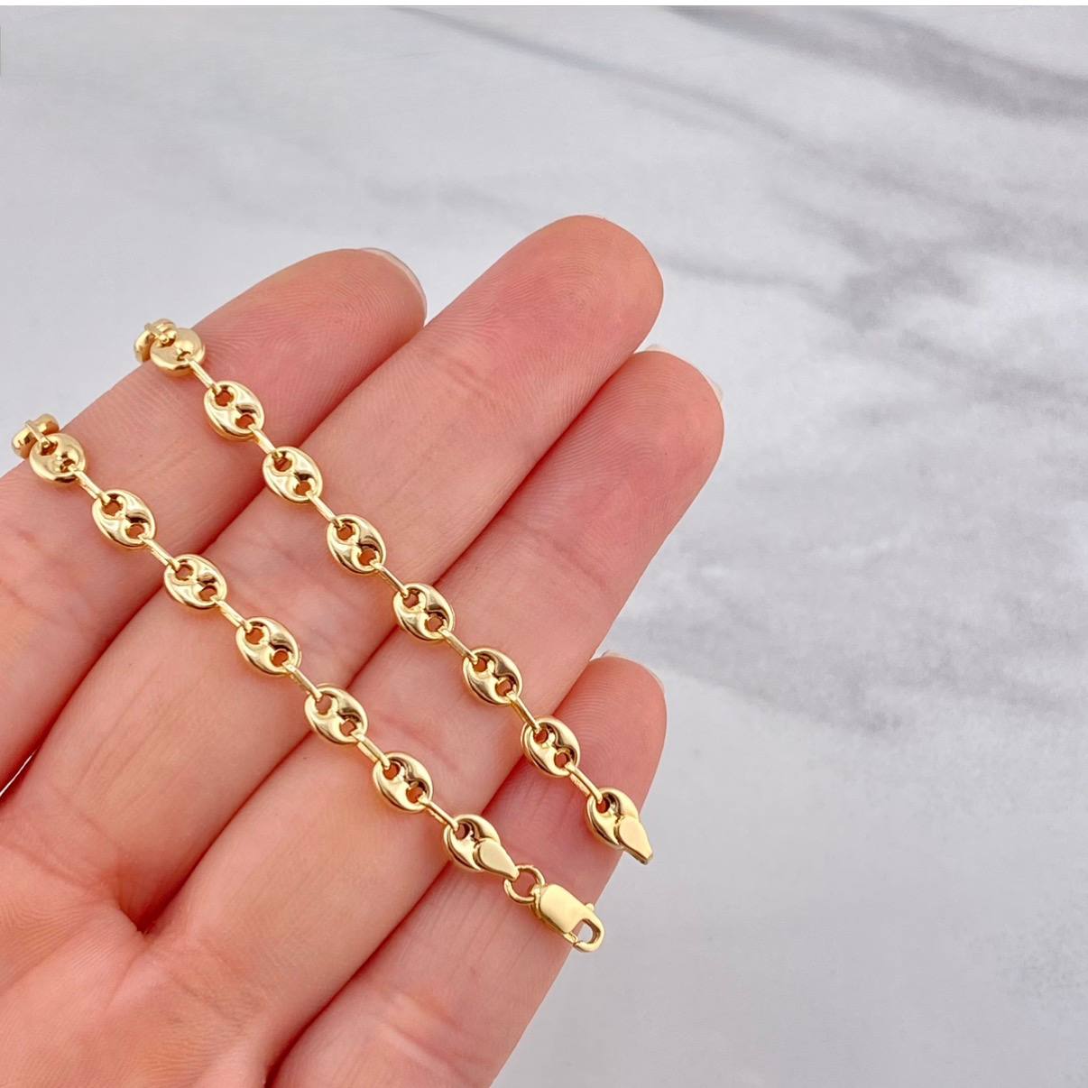 Cadena GC 8.15g / 24 in / 4.1mm Oro Amarillo 18K