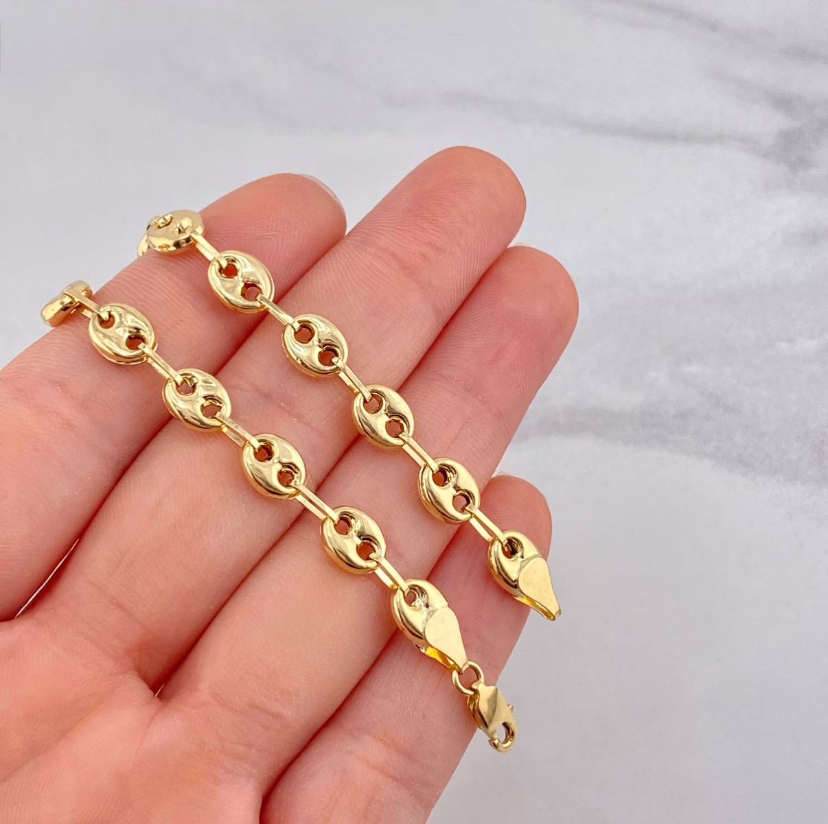 Cadena GC 15g / 24 in / 6.5mm Oro Amarillo 18K