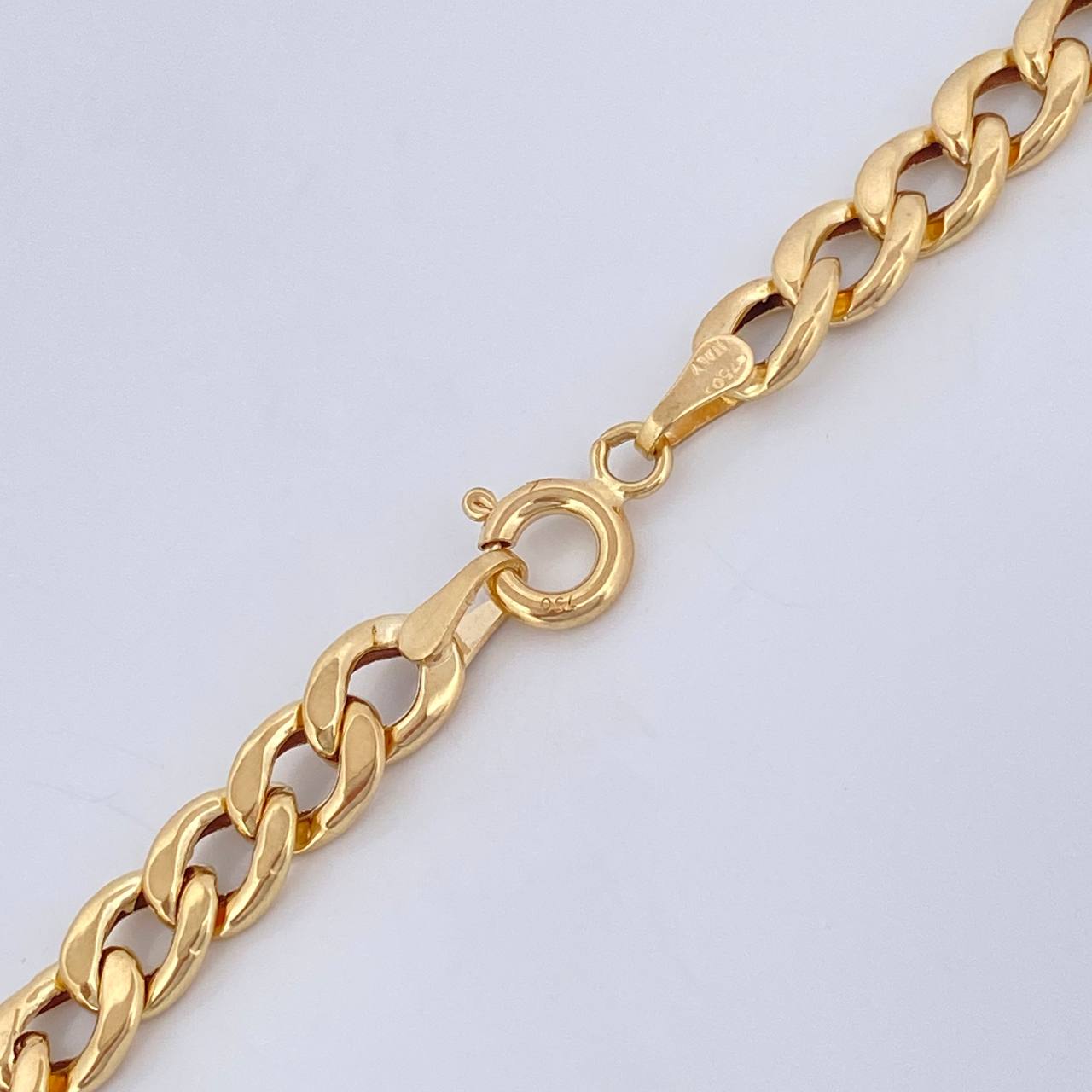 Cadena Cubana 6gr / 23 3/4 in / Oro Amarillo +1 18K $