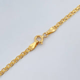 Cadena China 3.5gr / 23 1/2 in / Oro Amarillo +1 18K $