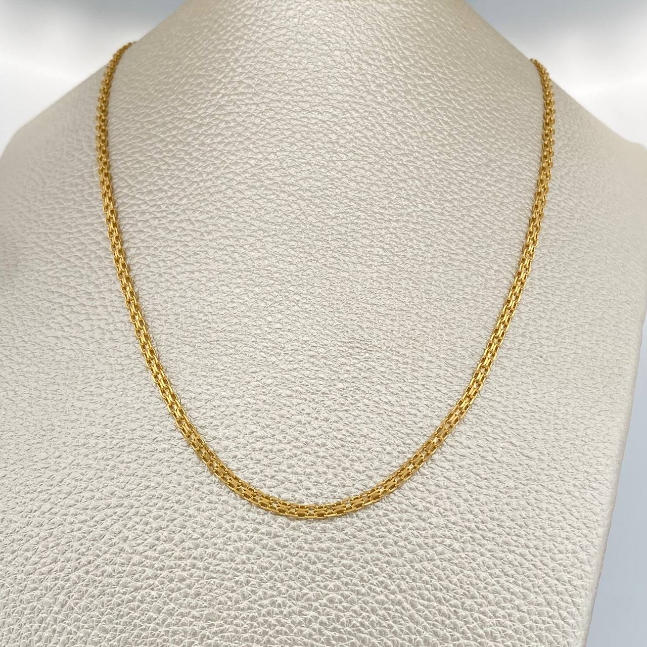 Cadena China 3.5gr / 23 1/2 in / Oro Amarillo +1 18K $