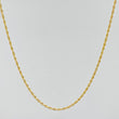 Cadena Lazo 1 g / 19 1/2 in / 1.2 mm Oro Amarillo 18K