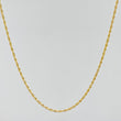 Rope Chain 1.15 g / 23 1/2 in / 1.2 mm 18K Yellow Gold