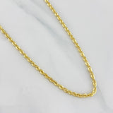 Rope Chain 3.4 g / 17 1/2 in / 2.3 mm Yellow Gold 18K