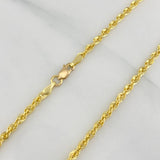 Rope Chain 3.3 g / 17 3/4 in / 2.3 mm Yellow Gold 18K