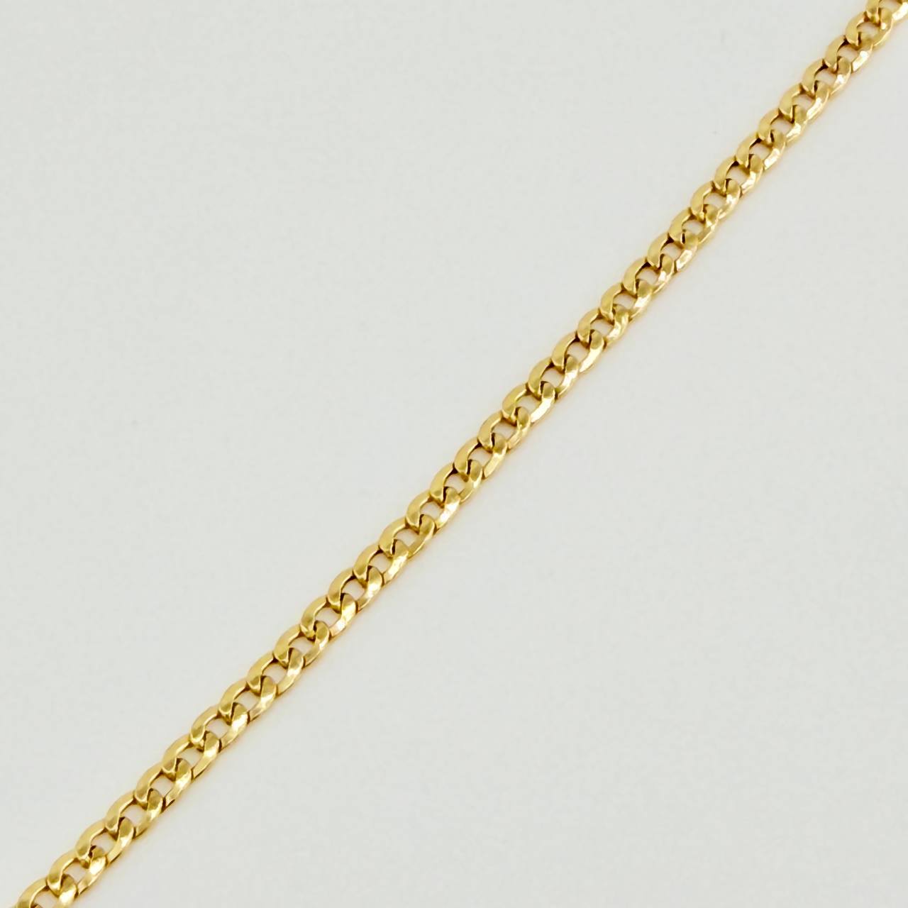 Pulso Cubana 1.55gr / 7 1/2 in / 2.33mm Oro Amarillo +1 18K $