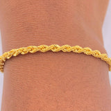 Pulso Lazo 2.8gr / 7 1/4 in / 3.03mm Oro Amarillo +3 18K $