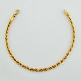 Pulso Lazo 2.8gr / 7 1/4 in / 3.03mm Oro Amarillo +3 18K $