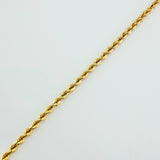 Pulso Lazo 1.75gr / 7 1/2 in / 2.64mm Oro Amarillo +3 18K $
