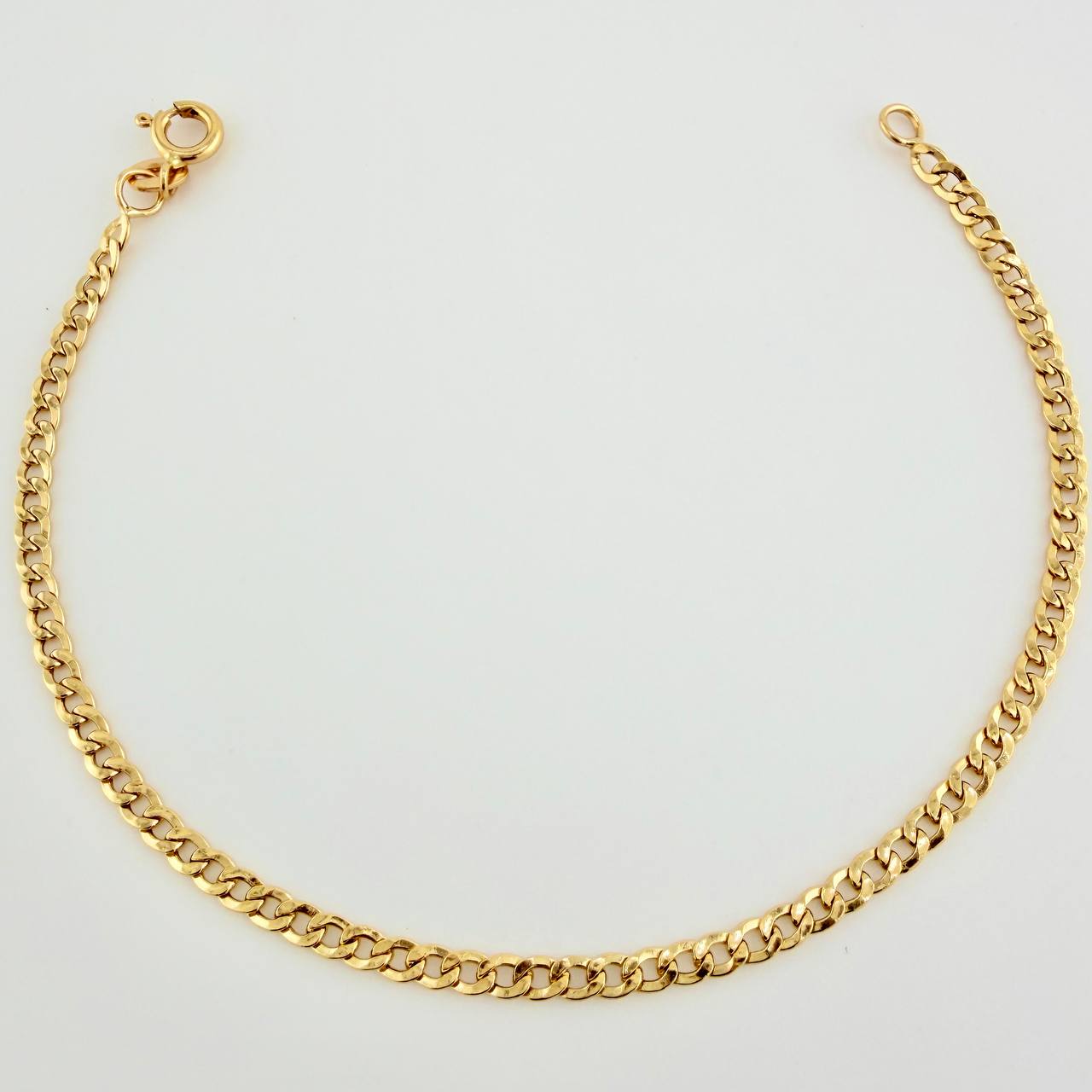 Pulso Cubana 1.95gr / 7 1/2 in / 2.68mm Oro Amarillo +1 18K $