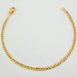 Pulso Cubana 1.95gr / 7 1/2 in / 2.68mm Oro Amarillo +1 18K $