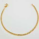 Pulso Cubana 1.95gr / 7 1/2 in / 2.68mm Oro Amarillo +1 18K $