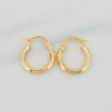 Candongas Ciri 1.05g / 1/2 in Oro Amarillo 18K