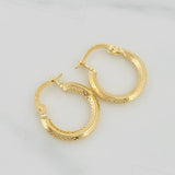 Candongas Ciri 1.05g / 1/2 in Oro Amarillo 18K