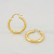 Hoop Earrings Germa 3g / 1 in Yellow Gold 18K