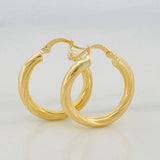 Hoop Earrings Germa 3g / 1 in Yellow Gold 18K