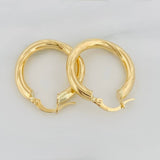 Hoop Earrings Germa 3g / 1 in Yellow Gold 18K