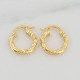 Candongas Anny 1g / 1/2 in Oro Amarillo 18K
