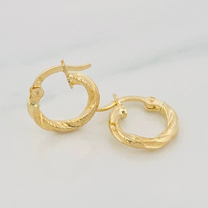 Candongas Anny 1g / 1/2 in Oro Amarillo 18K