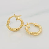 Candongas Anny 1g / 1/2 in Oro Amarillo 18K
