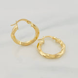 Candongas Kari 2.2g / 1 in Oro Amarillo 18K