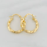 Candongas Kari 2.2g / 1 in Oro Amarillo 18K