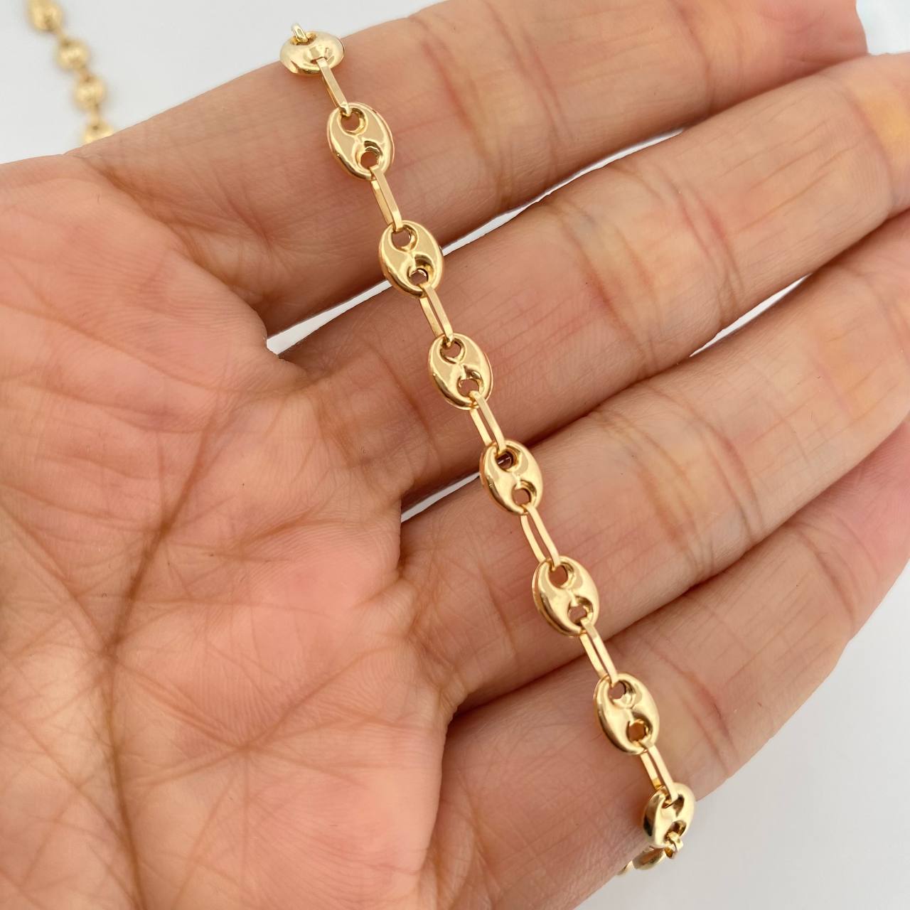 Cadena GC 6.95g / 20 in / 4.1mm Oro Amarillo 18K