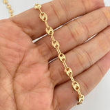 Cadena GC 6.95g / 20 in / 4.1mm Oro Amarillo 18K