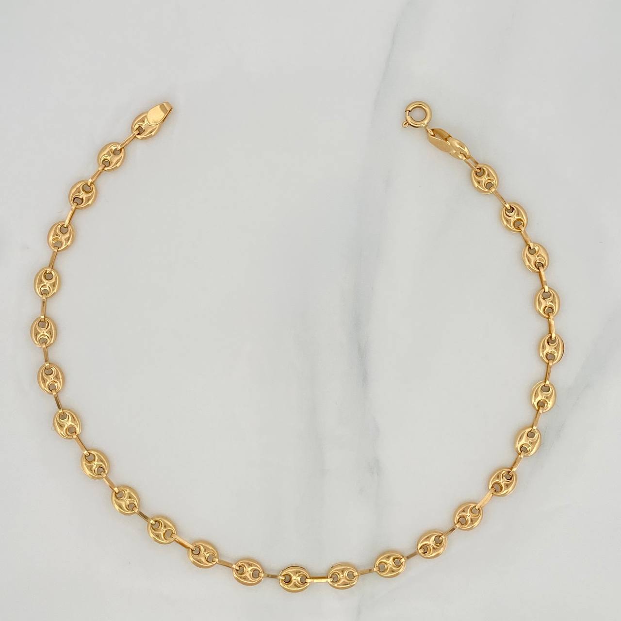 Tobillera GC 3.7g / 10 3/4 in / 5.1mm Oro Amarillo 18K