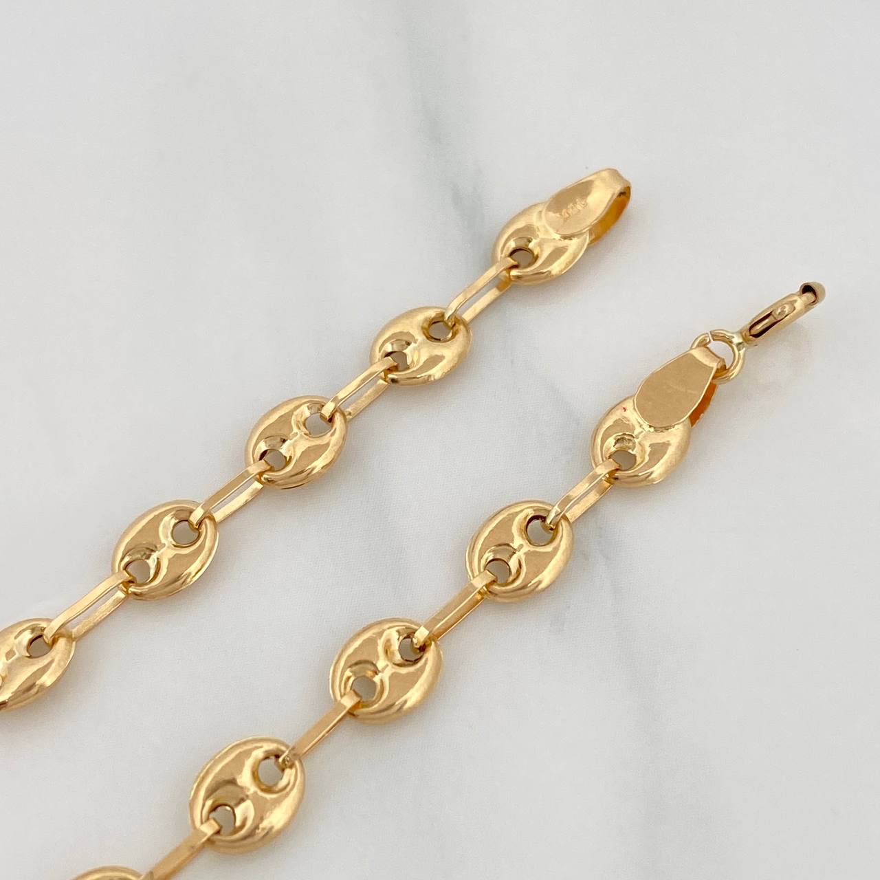 Tobillera GC 3.7g / 10 3/4 in / 5.1mm Oro Amarillo 18K