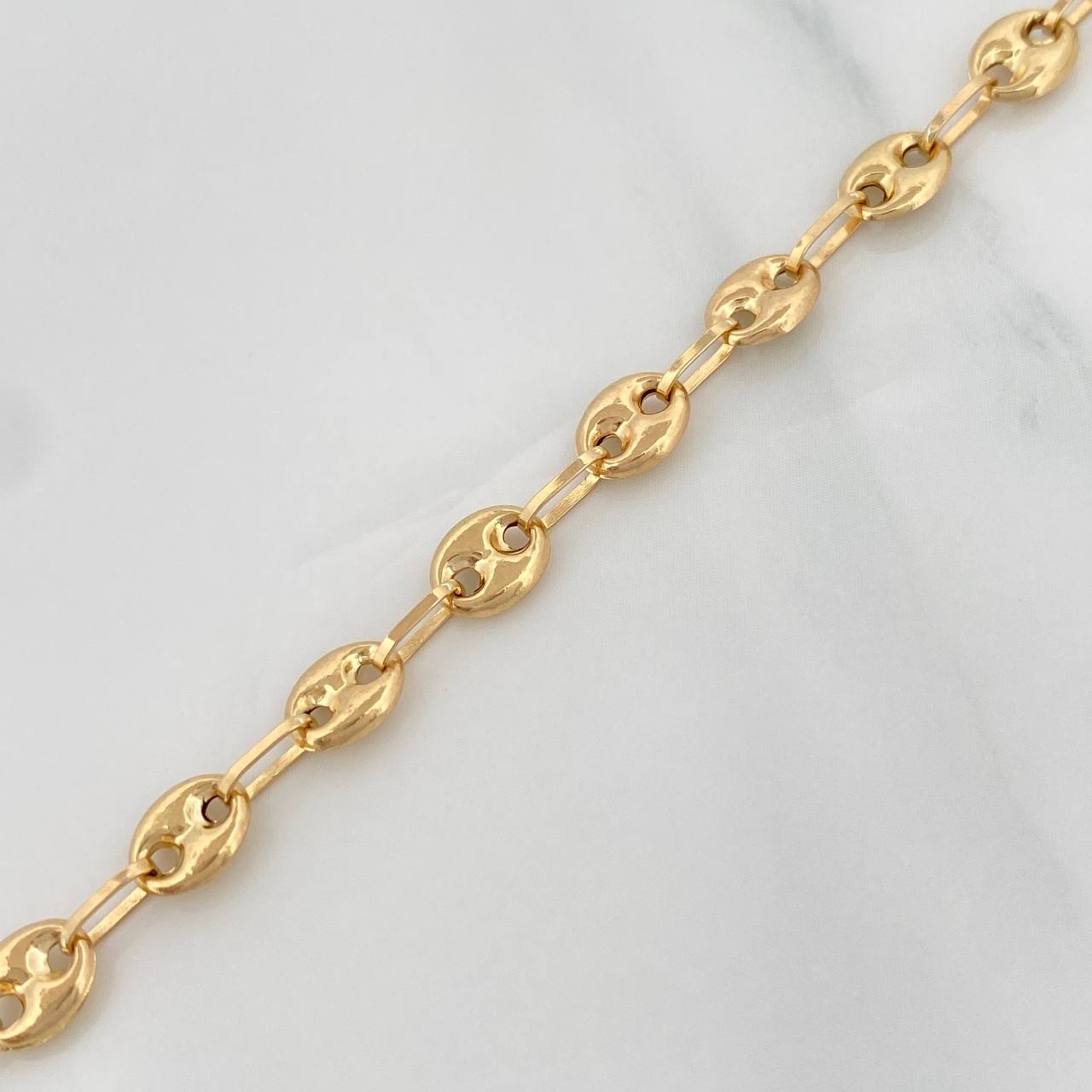 Tobillera GC 3.7g / 10 3/4 in / 5.1mm Oro Amarillo 18K