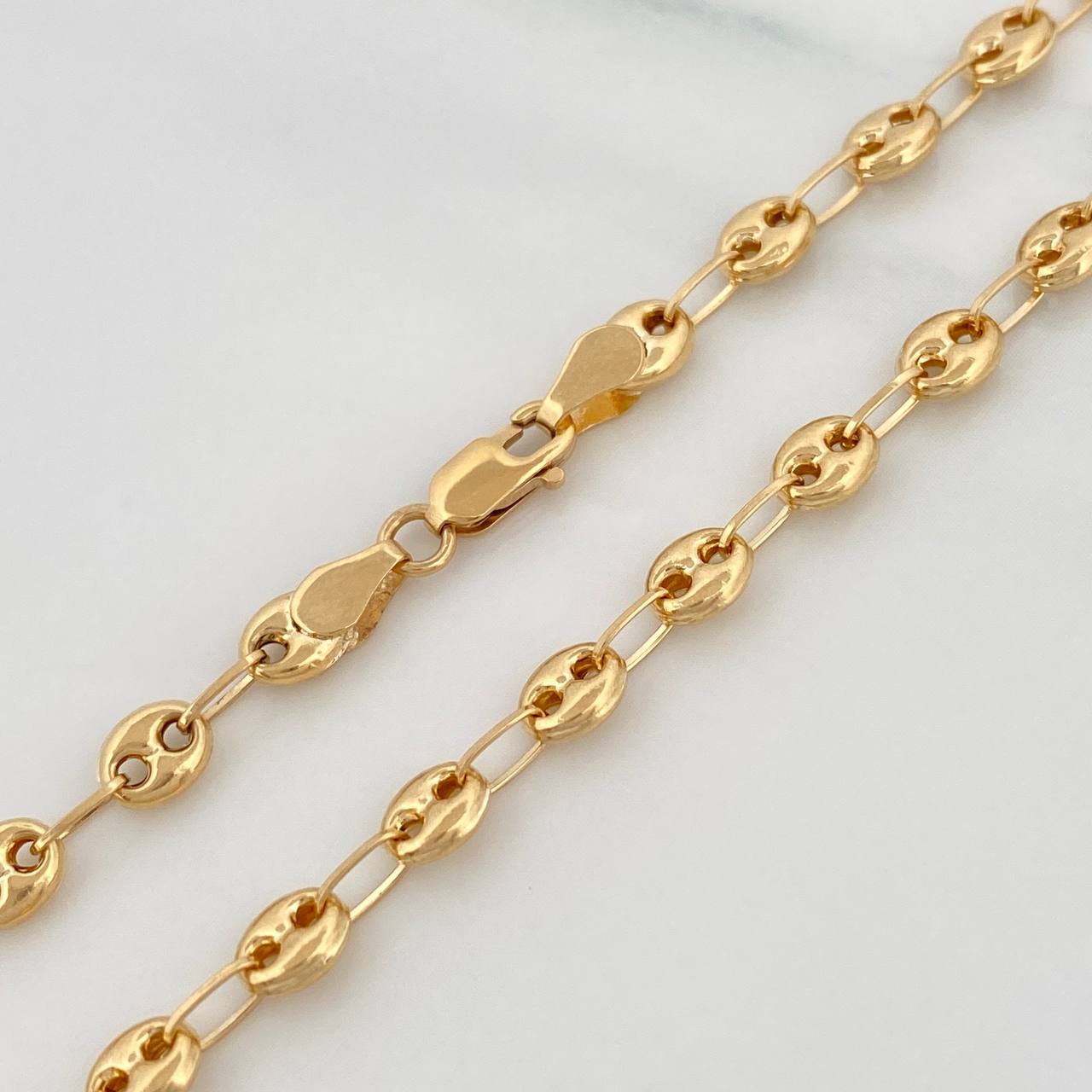 Cadena GC 6.95g / 20 in / 4.1mm Oro Amarillo 18K