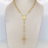 Rosario Virgen Milagrosa 10.35g / 24 in / 4mm Oro Amarillo 18K