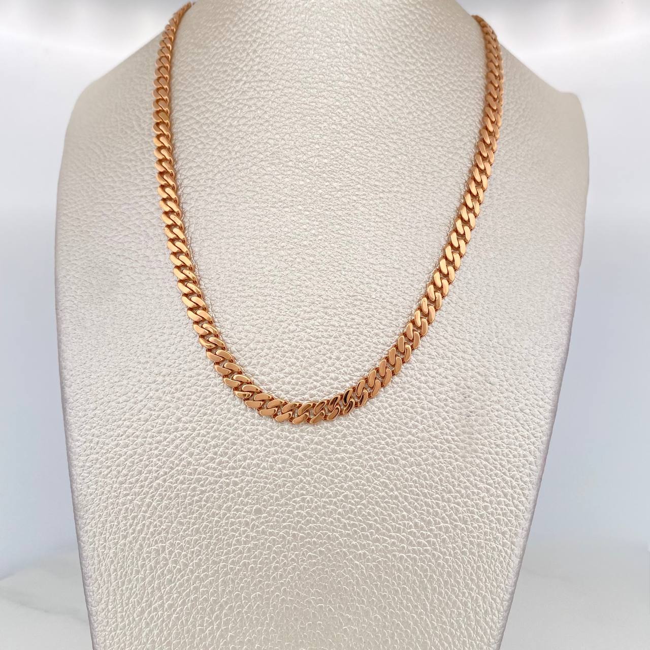 Cuban Links 17.95g / 24 in / 4.9mm Rose Gold 18K