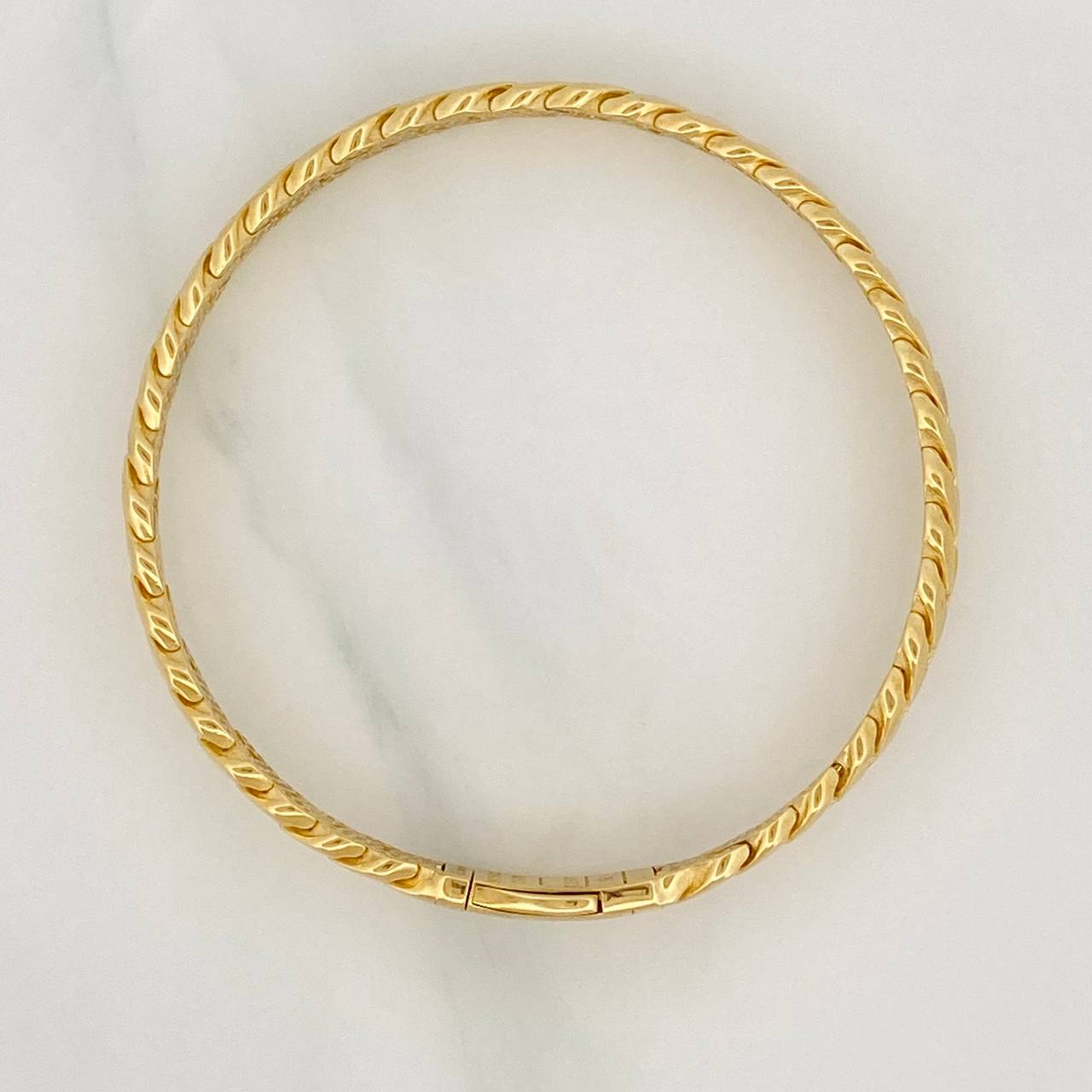 Cuban Links Bracelet Infinito 12g / 7 1/2 in / 6.5mm Yellow Gold 18K