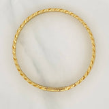 Cuban Links Bracelet Infinito 12g / 7 1/2 in / 6.5mm Yellow Gold 18K
