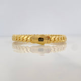 Cuban Links Bracelet Infinito 12g / 7 1/2 in / 6.5mm Yellow Gold 18K