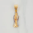 Dije Santa Muerte 2.65g / 1 1/4 in Tres Oros 18K