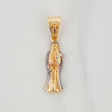 Dije Santa Muerte 2.65g / 1 1/4 in Tres Oros 18K