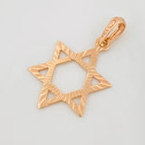 Dije Silueta Estrella 0.75g / 1 in Oro Rosa 18K